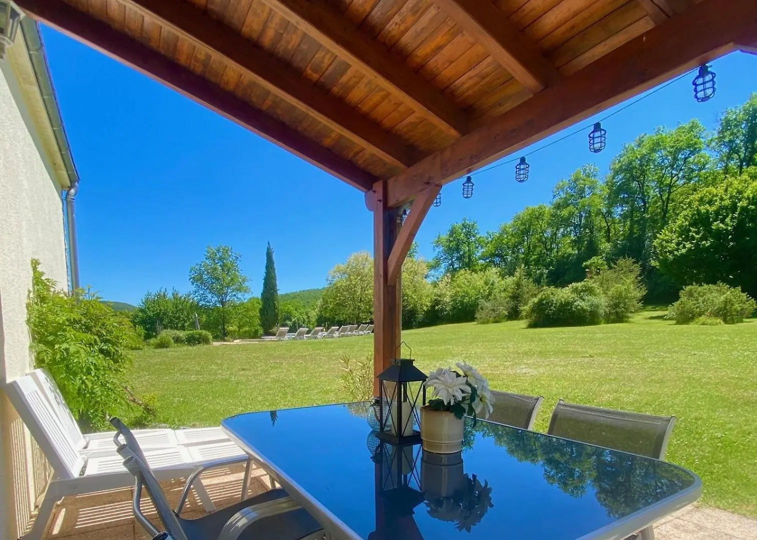 Domaine La Cabane Luxe Vakantiehuizen Met Zwembad Dégagnac